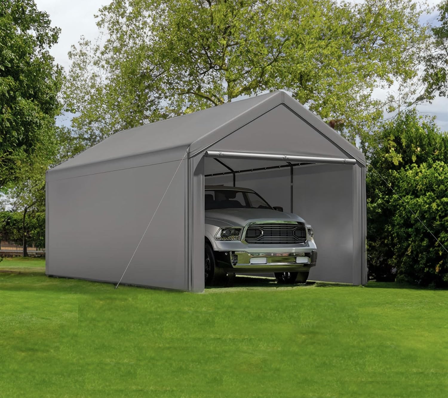 Outdoor Carport 10x20ft Heavy Duty Canopy Storage Shed Review