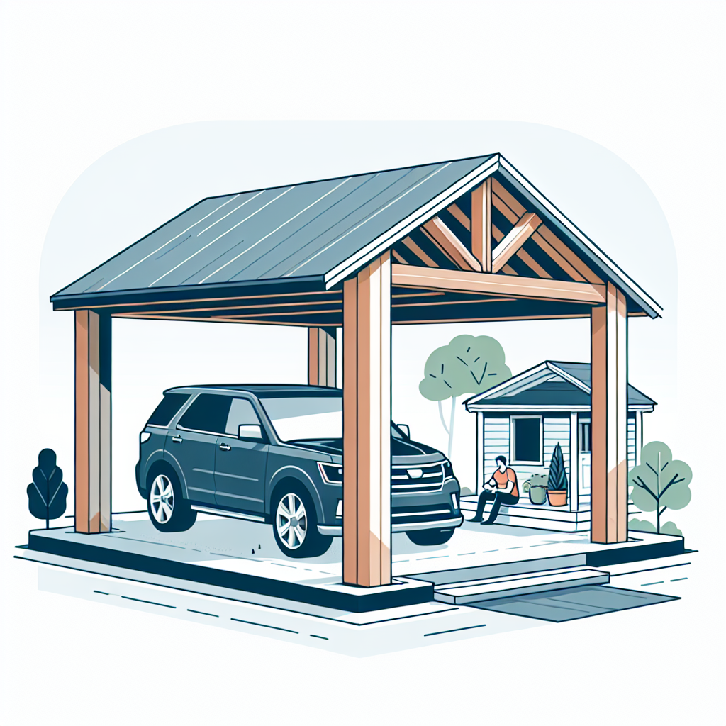 Beginners Guide to Building a Lean-to Carport