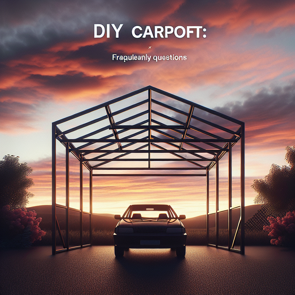 DIY Carport: Frequently Asked Questions