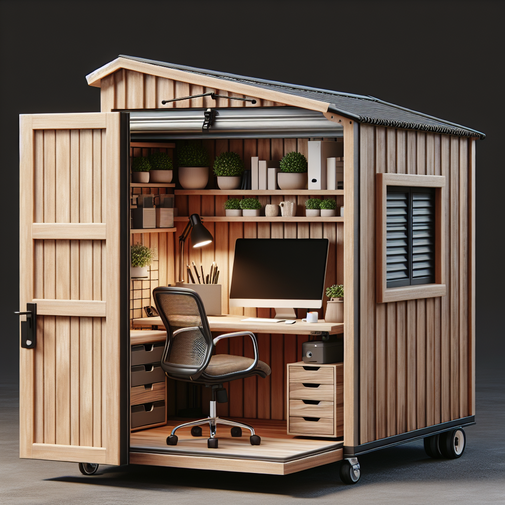 Is a Portable Garage Suitable for a Home Office?