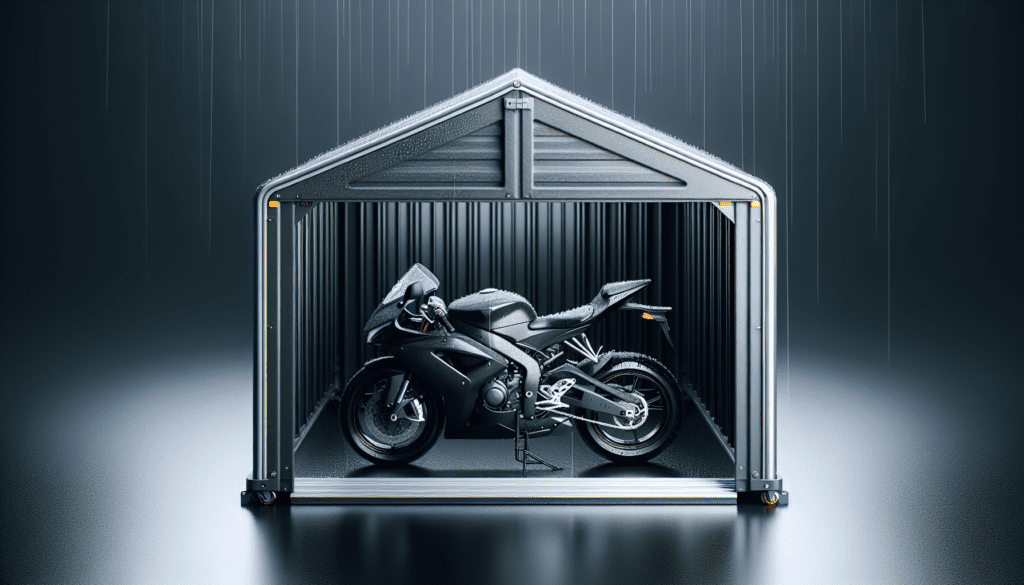 Protect Your Motorcycle From the Elements with a Portable Garage