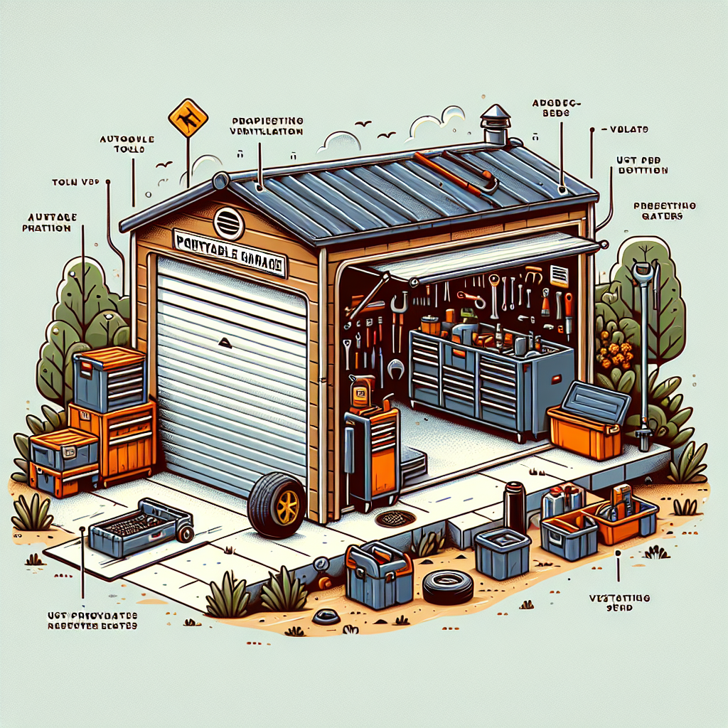 Tips for Maintaining a Portable Garage