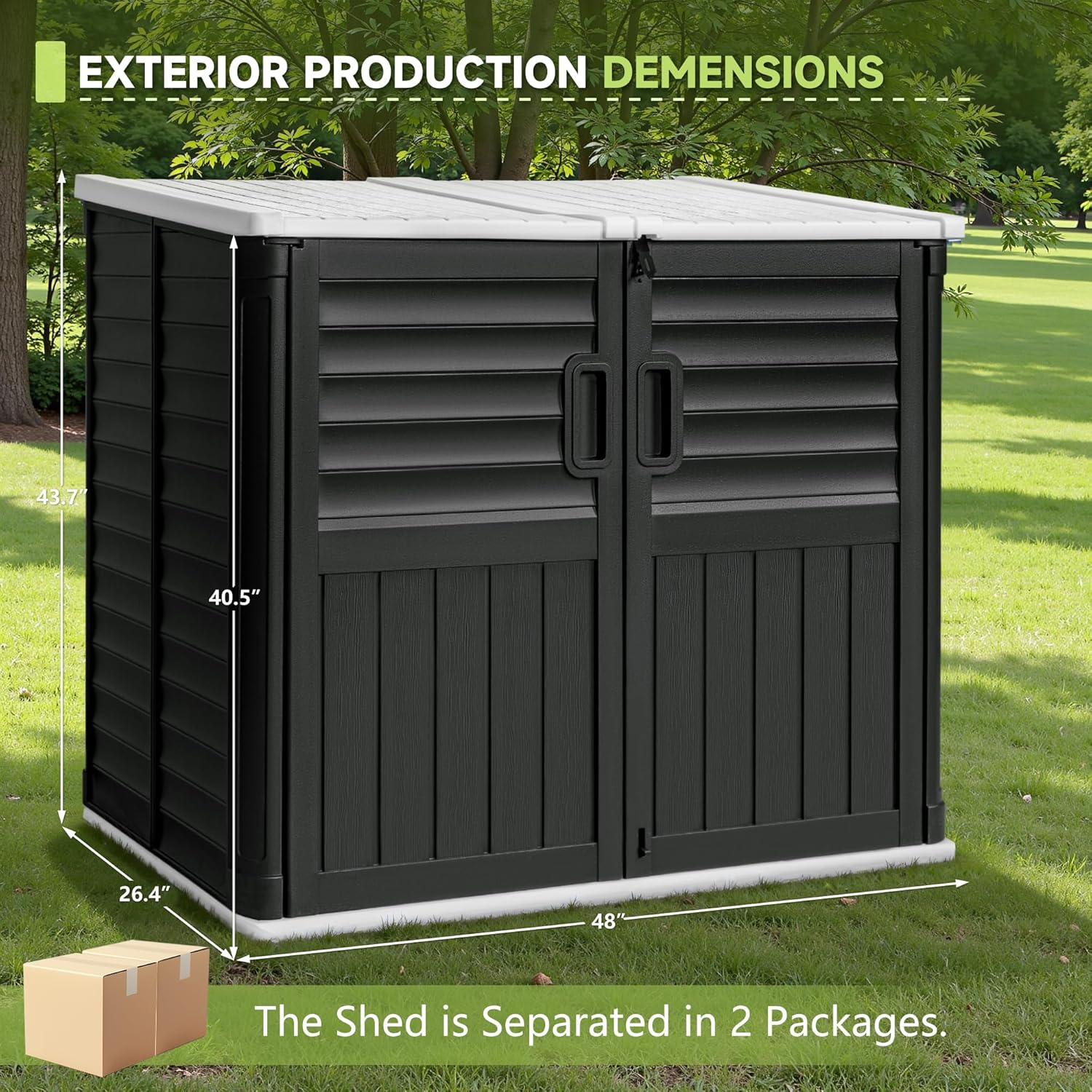 Devoko Resin Outdoor Storage Shed Review