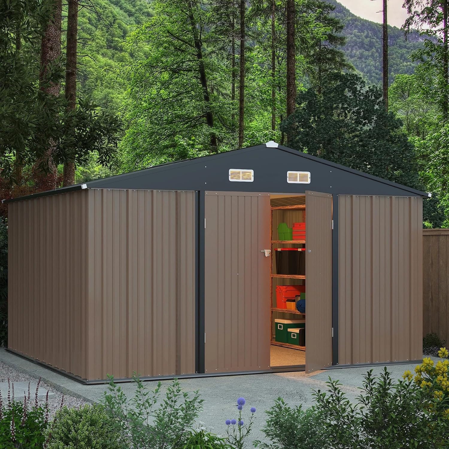 Greesum 6x4FT Outdoor Storage Shed review