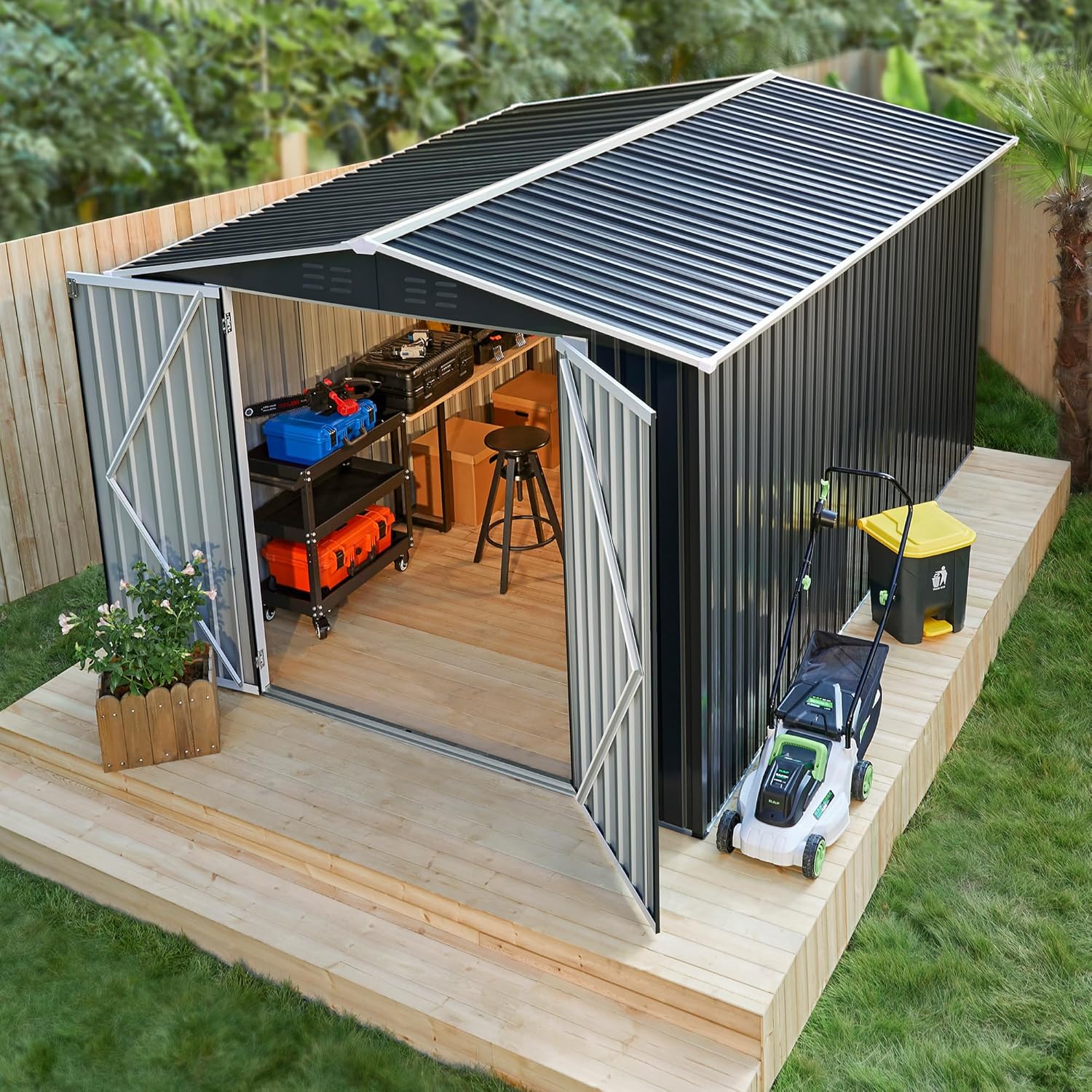 Polar Aurora 8×12 Outdoor Storage Shed review